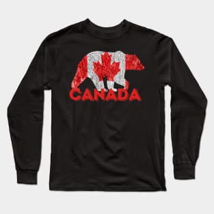 Canadian Bear Long Sleeve T-Shirt